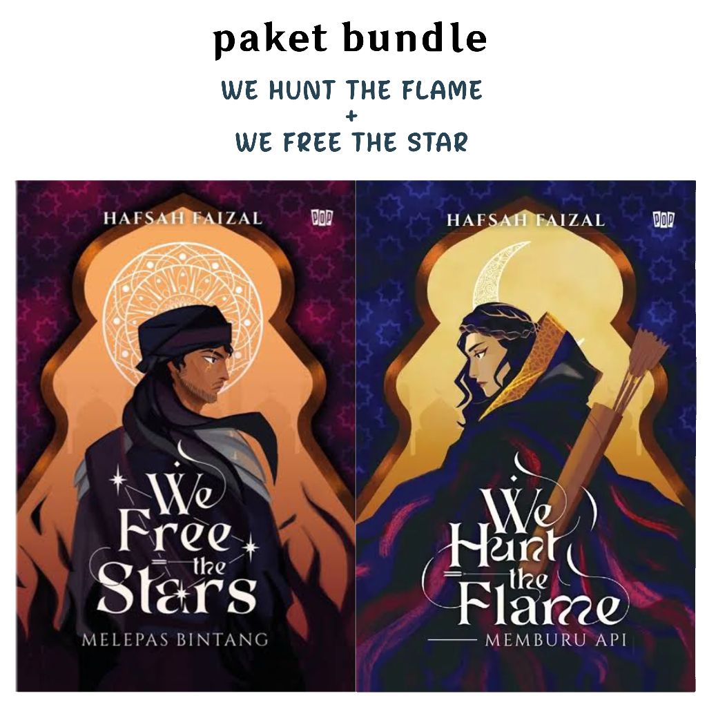 PRODUK BUNDLE PRELOVED WE HUNT THE FLAME & WE FREE THE STAR [ SOLD OUT ]