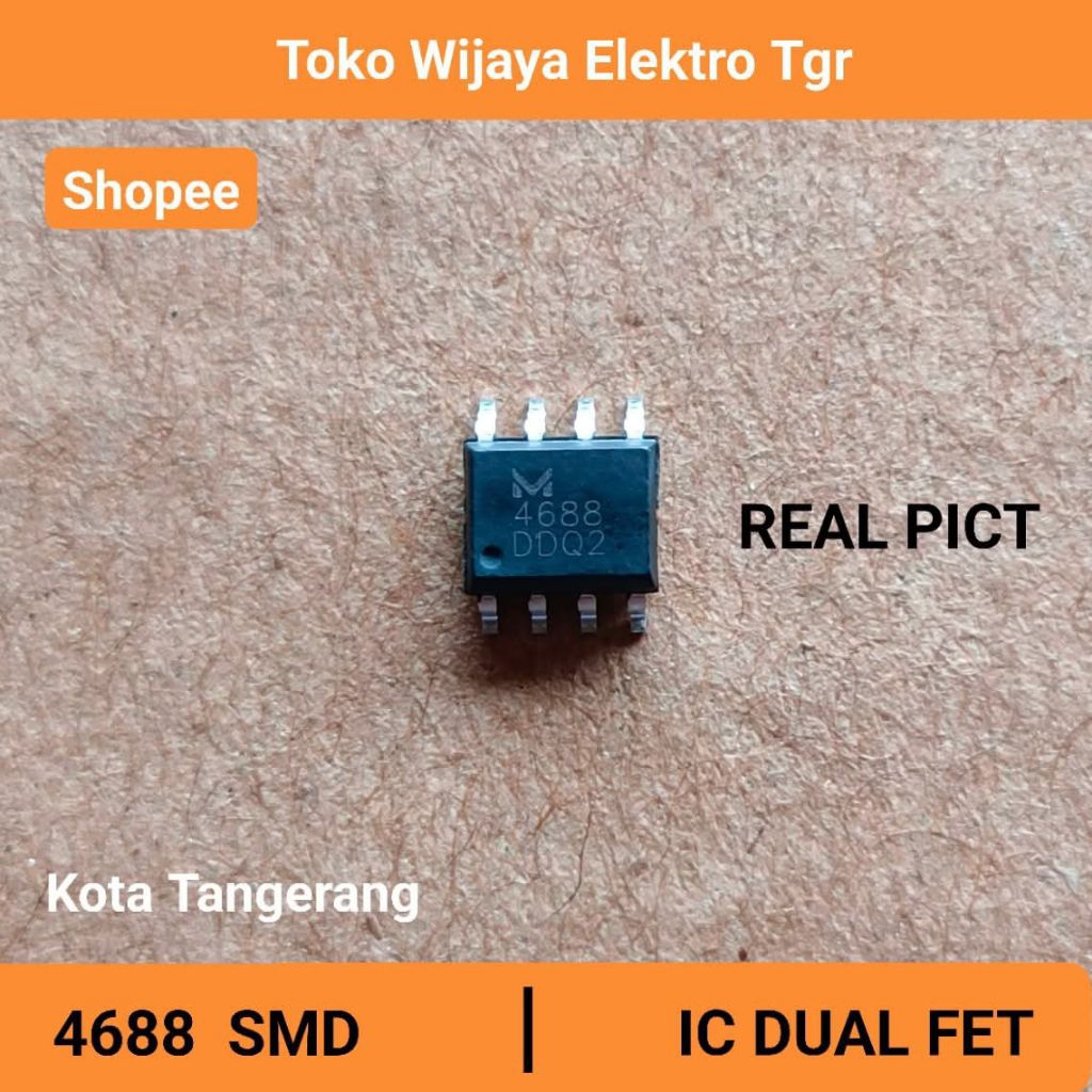 Mesin Las Sparepart | 4688 IC Smd 8 Pin Modul Pwm