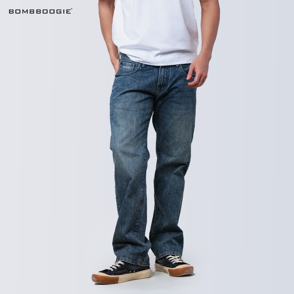 Bombboogie - Celana Jeans Pria Regular K9 Series 43RK9B3ML
