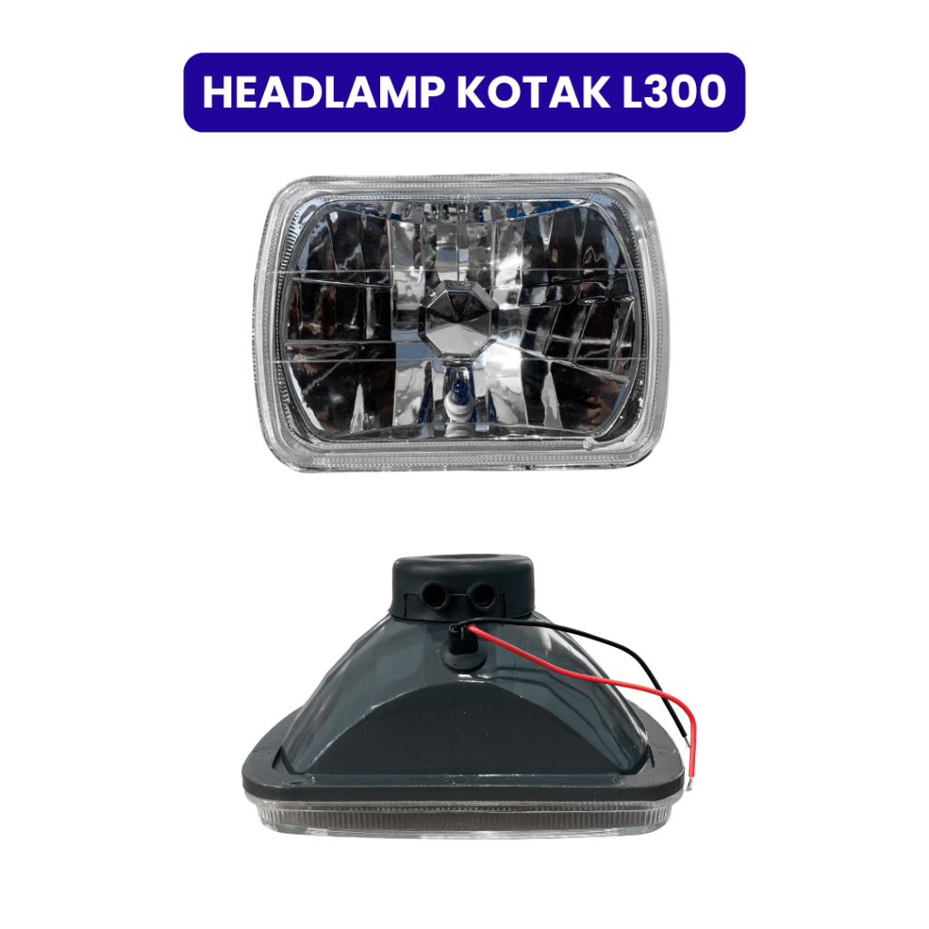 HEADLAMP KOTAK L300 HEADLAMP PANTHER HEADLAMP BAHAN KACA