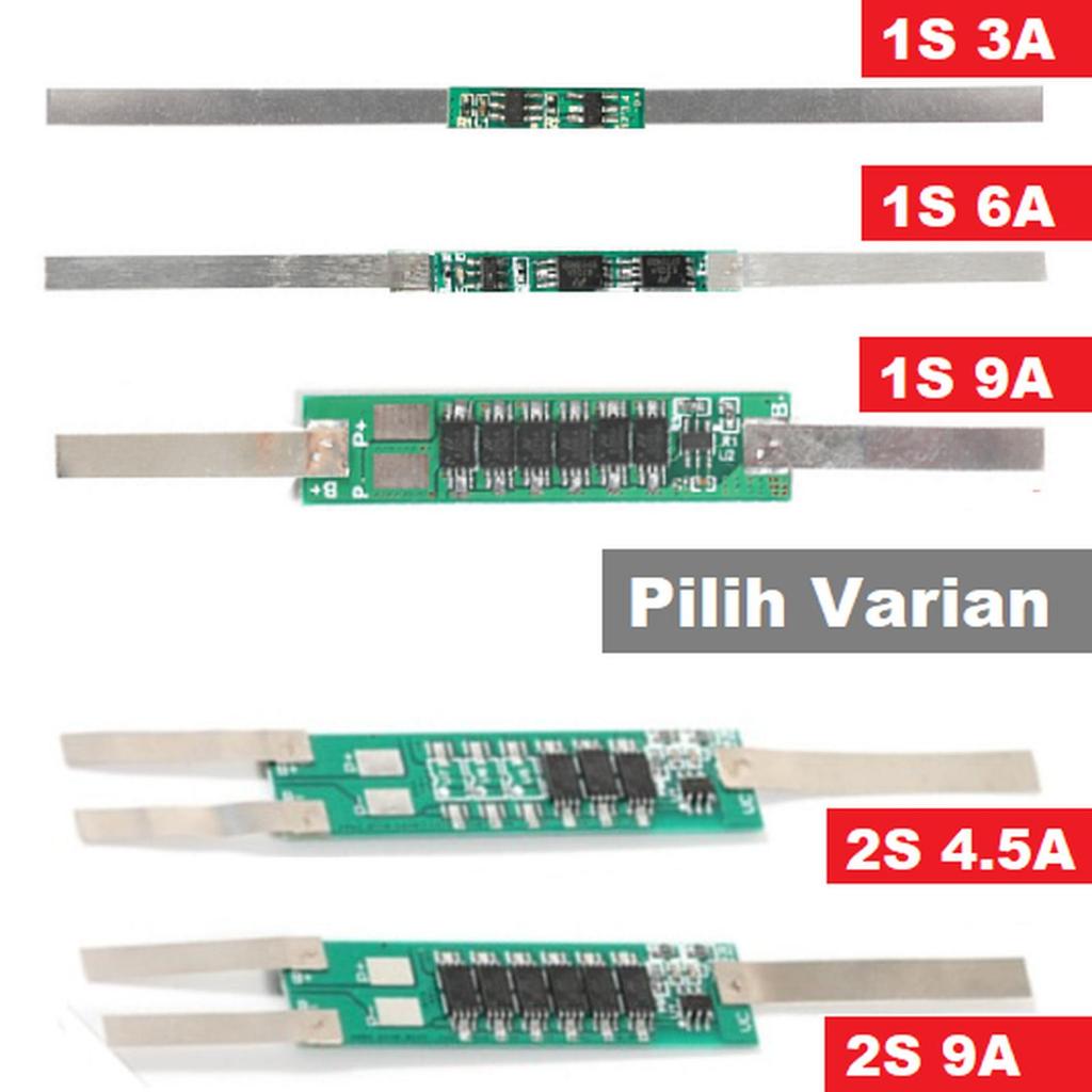 Modul Pelindung Baterai 18650 Battery Protection Module BMS 1S 2S