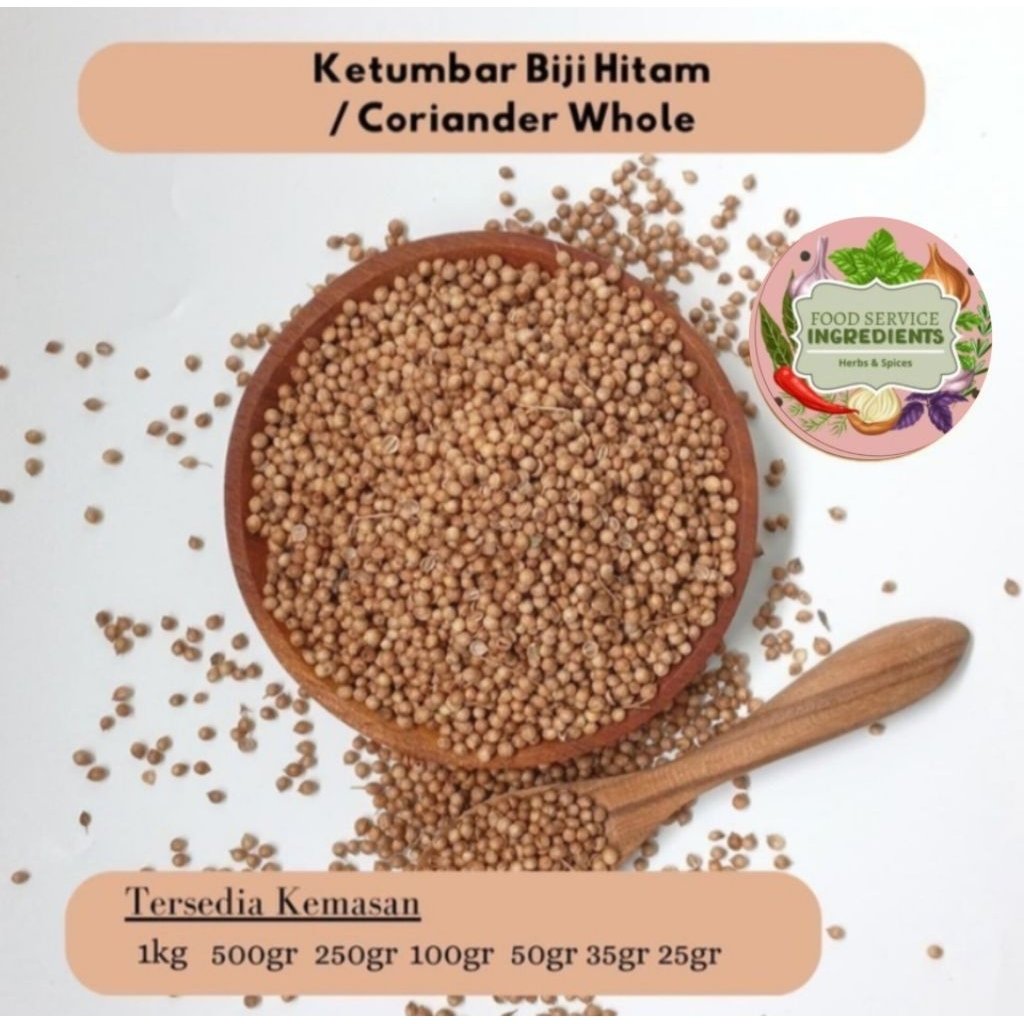 Biji ketumbar / ketumbar utuh / ketumbar