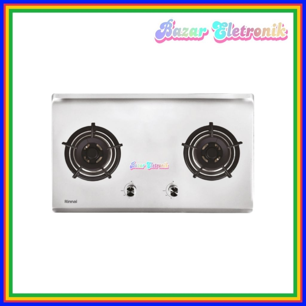 KOMPOR GAS RINNAI RB 72G / KOMPOR GAS RINNAI TANAM RB 72S / KOMPOR GAS RINNAI TANAM 2 TUNGKU / RINNA