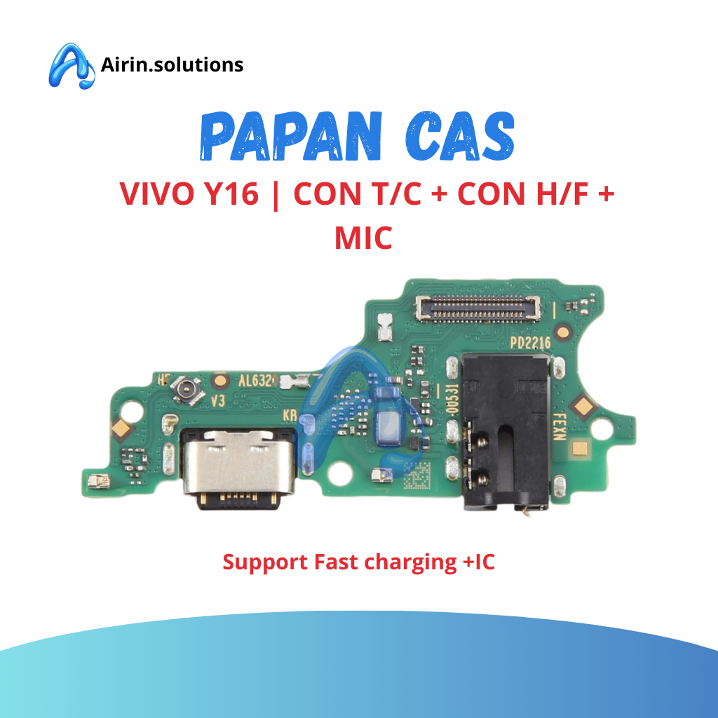PAPAN CAS / PCB CAS VIVO Y16  BRADERPARTS
