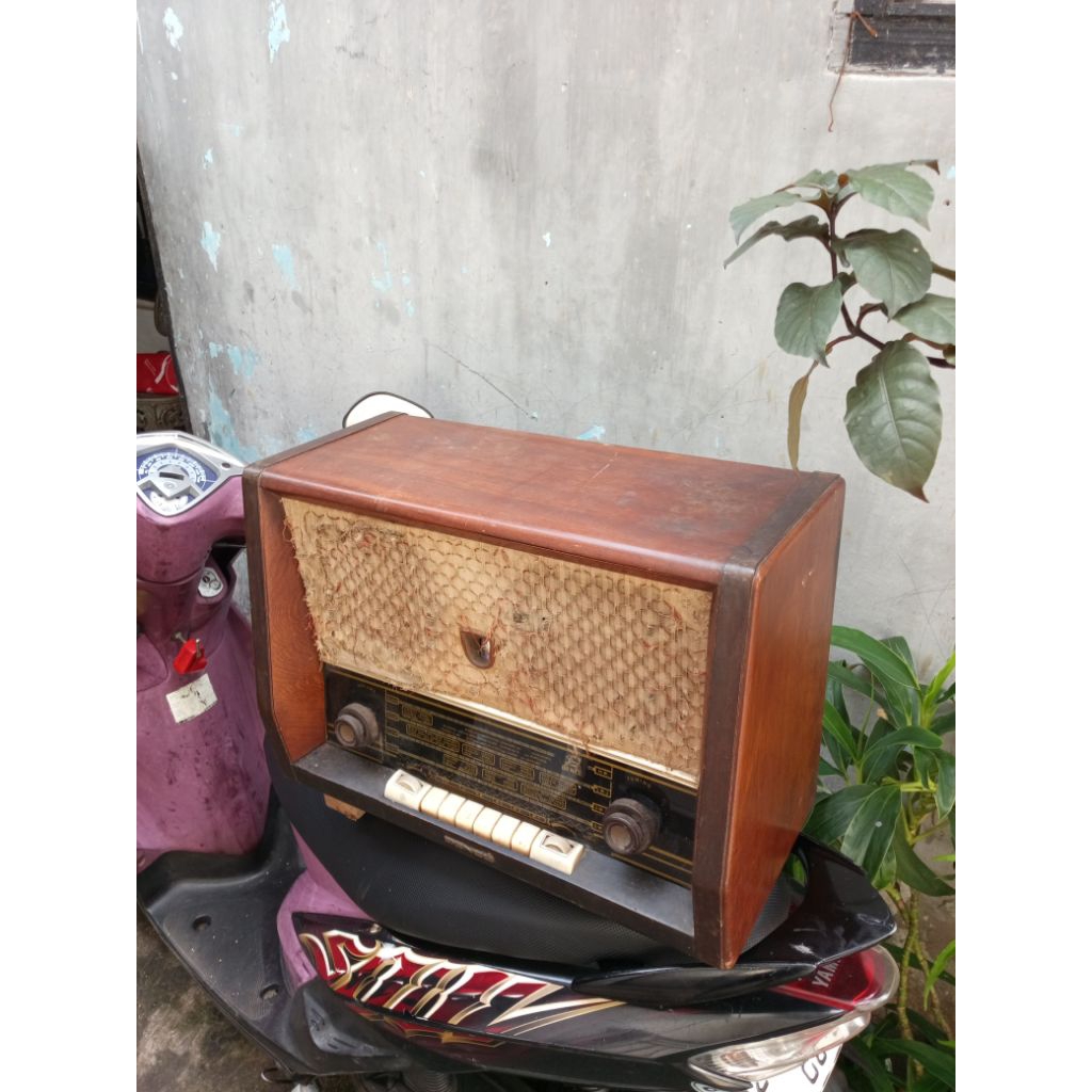 Radio Tabung Radio Antik Vintage Radio Jadul Lawas Retro Radio Bence