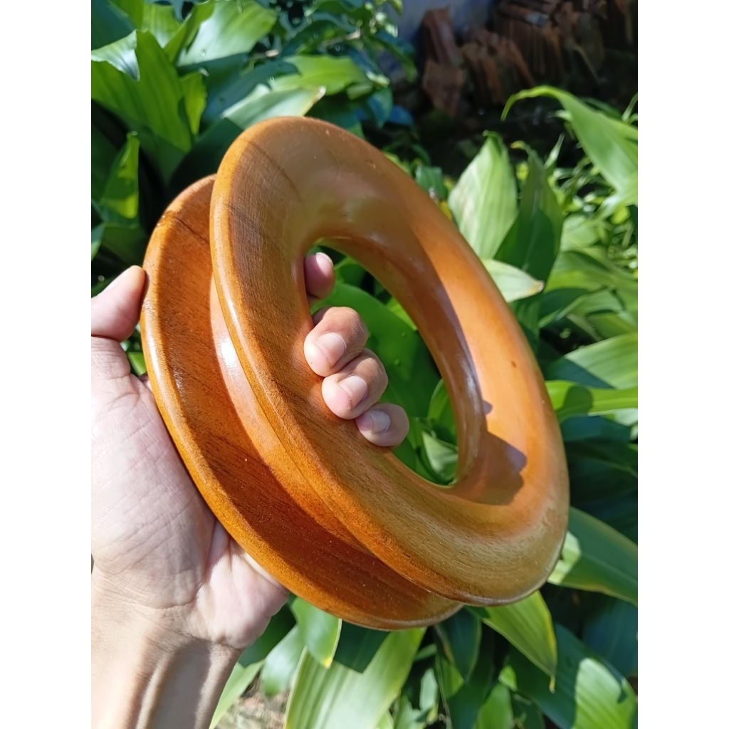 Gulungan senar pancing / Gulungan senar layangan / puyen kayu ukuran 15, 16, 17, 18, 19, 20