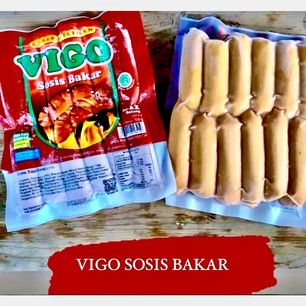 Sosis Vigo isi 12 Sosis Bakar/ Goreng Jumbo Enak