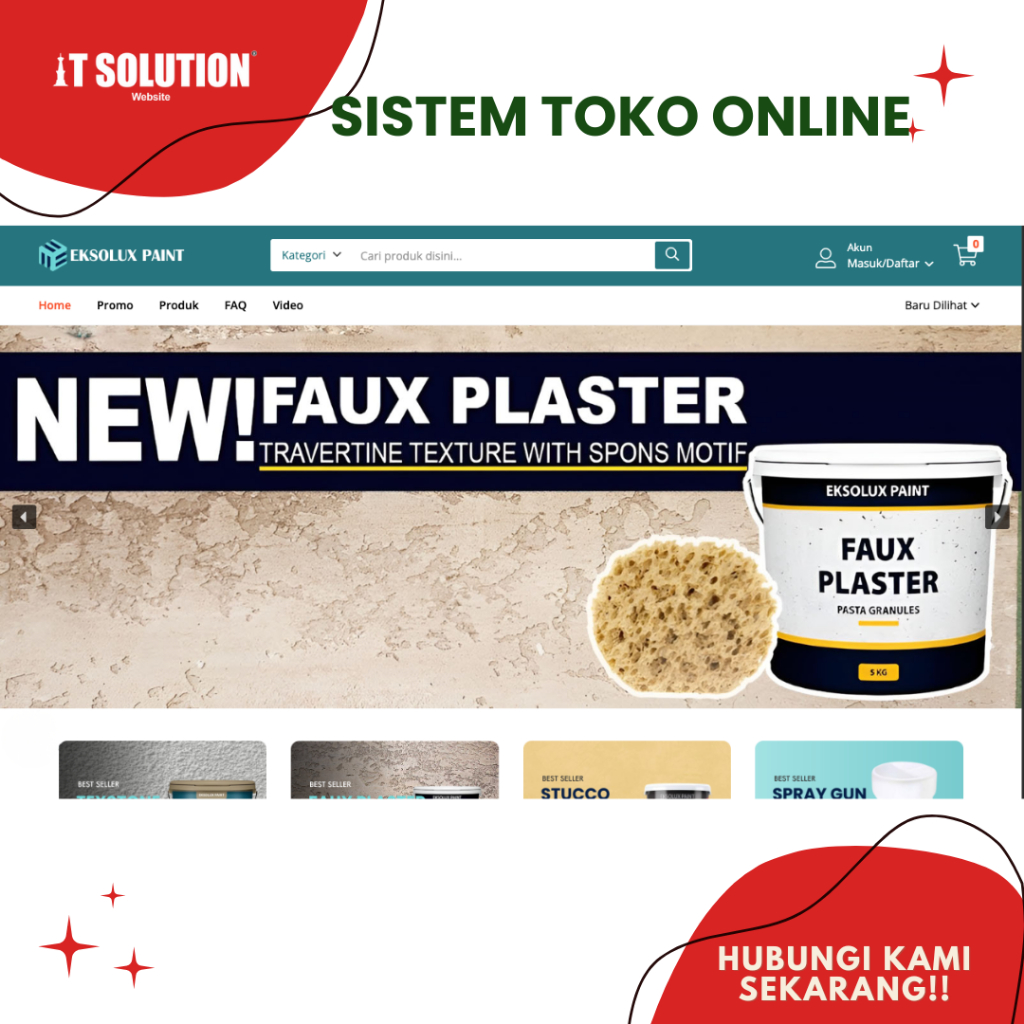 SISTEM TOKO ONLINE | BERGARANSI UPLOAD PLAYSTORE APPSTORE