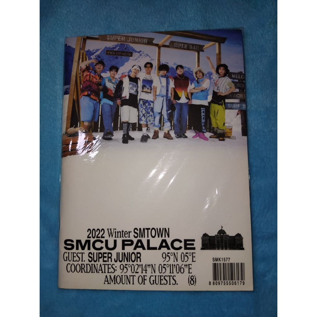 SUPER JUNIOR SUJU SMCU PALACE 2022 Winter SMTOWN Album Only Official