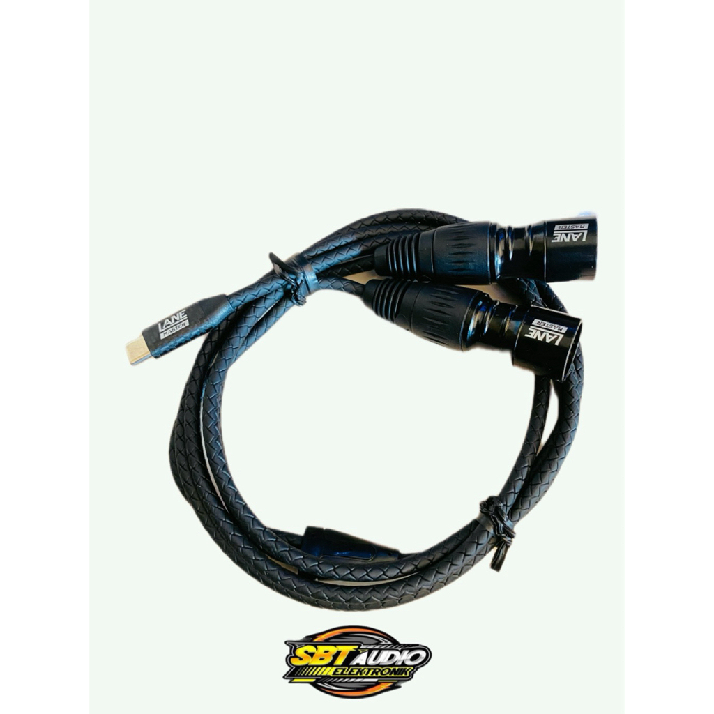 Connector Jack Hp to Mixer LANEMASTER XLR to Type C