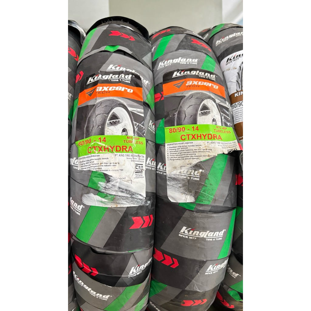 BAN KINGLAND CTX HYDRA 80/90-14 TUBELESS