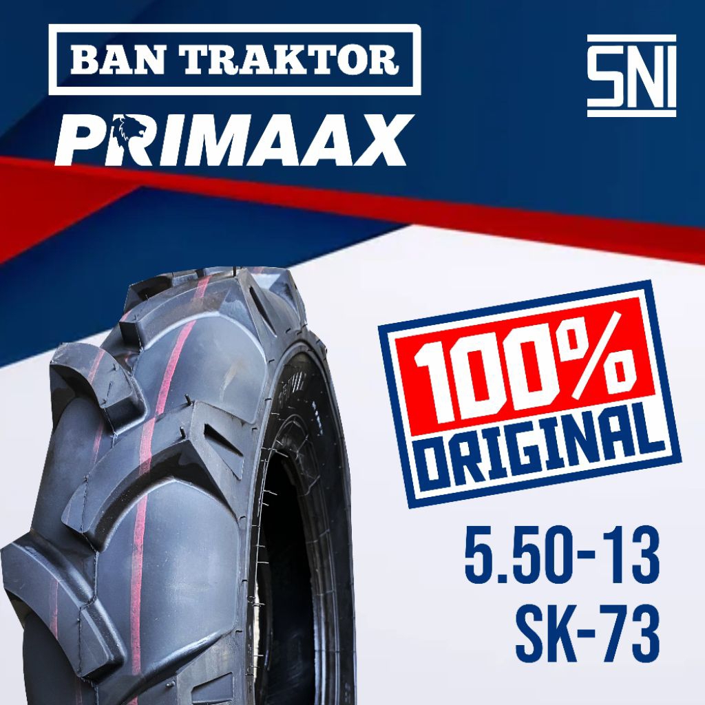 ORIGINAL PRIMAAX BAN Traktor  13 5.50 SK-73 Langsir Sawit Yanmar Kubota
