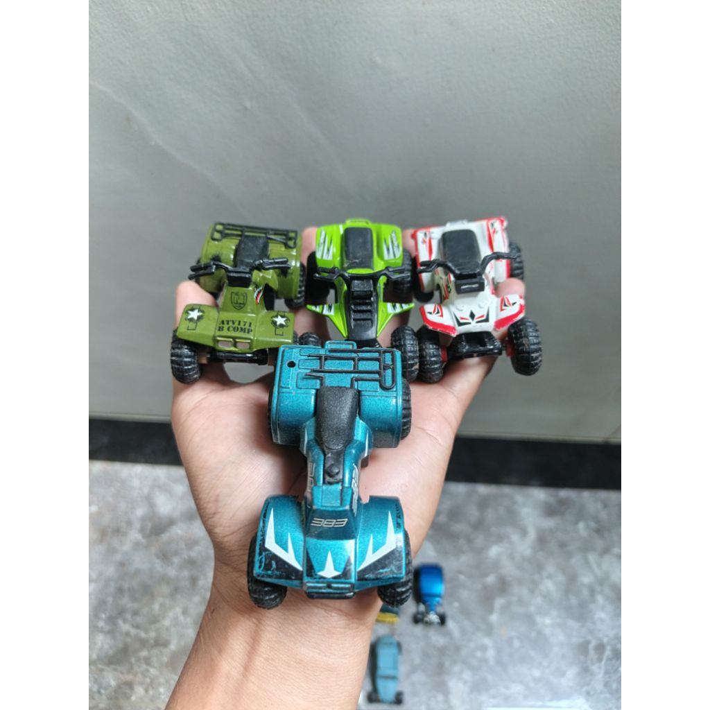 set diecast motor atv maisto