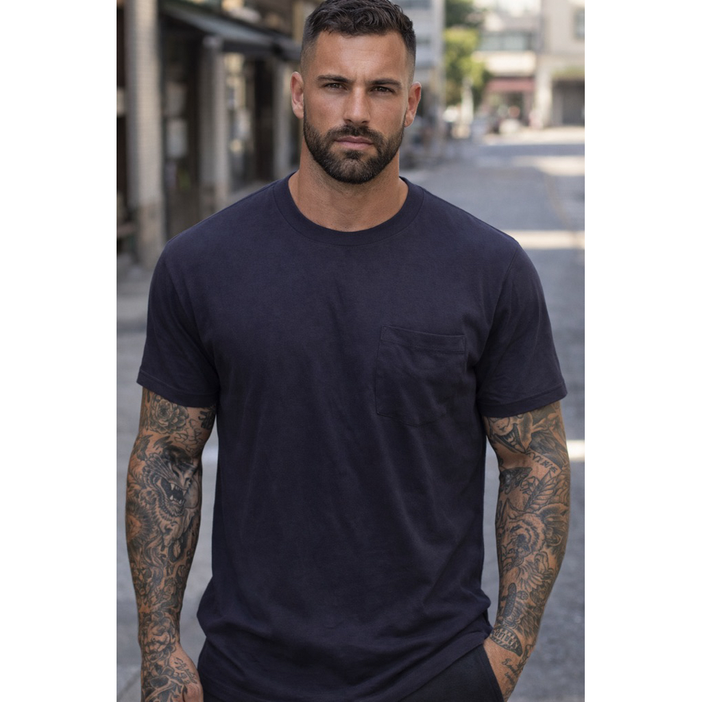 T Shirt Uniqlo Basic Pria