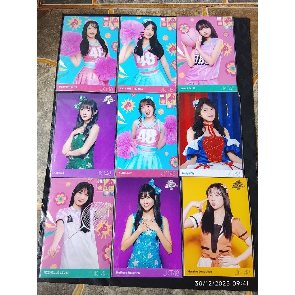 Paket 9 Photopack JKT48 Official : TAKE ALL (Cek Deskripsi)