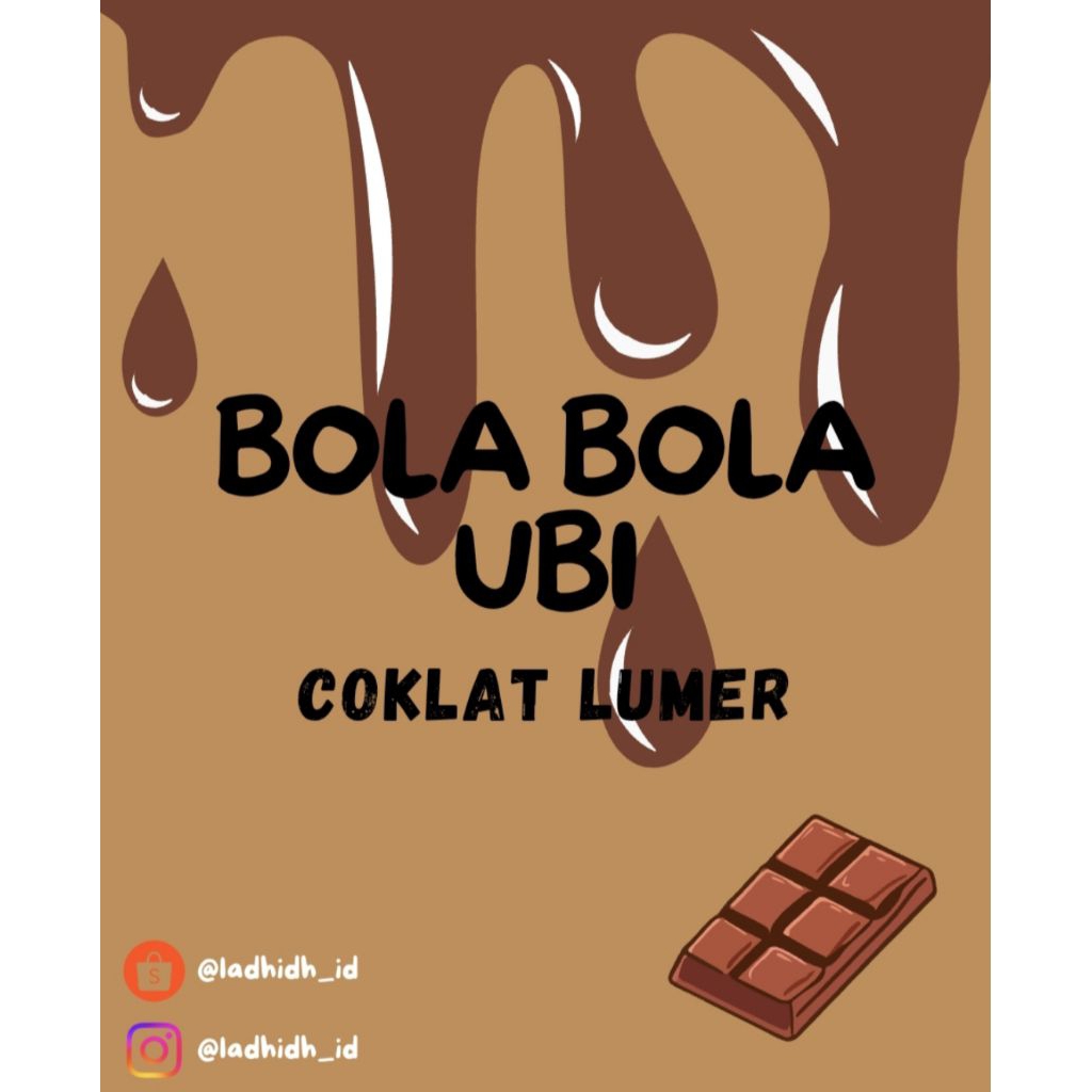 bola bola ubi coklat lumer by ladhidh