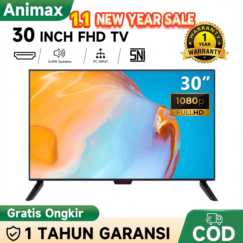 Animax Sakura TV Digital 30 inch tv led Digital 21/22/24/25/27/30/32 inch Televisi FHD TV Digital 24