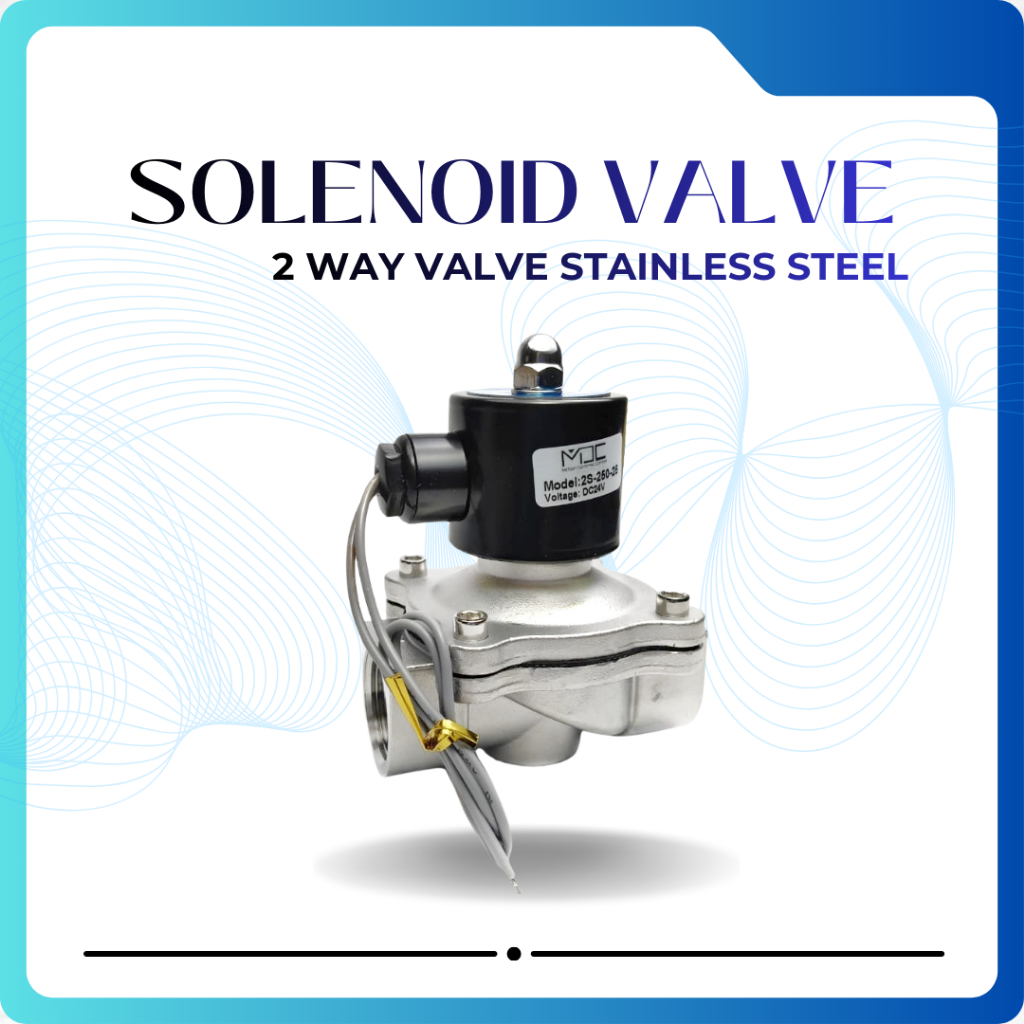 SOLENOID VALVE STAINLESS STEEL 2/2 - SOLENOID VALVE 2 WAY - 2S250-25 (1")