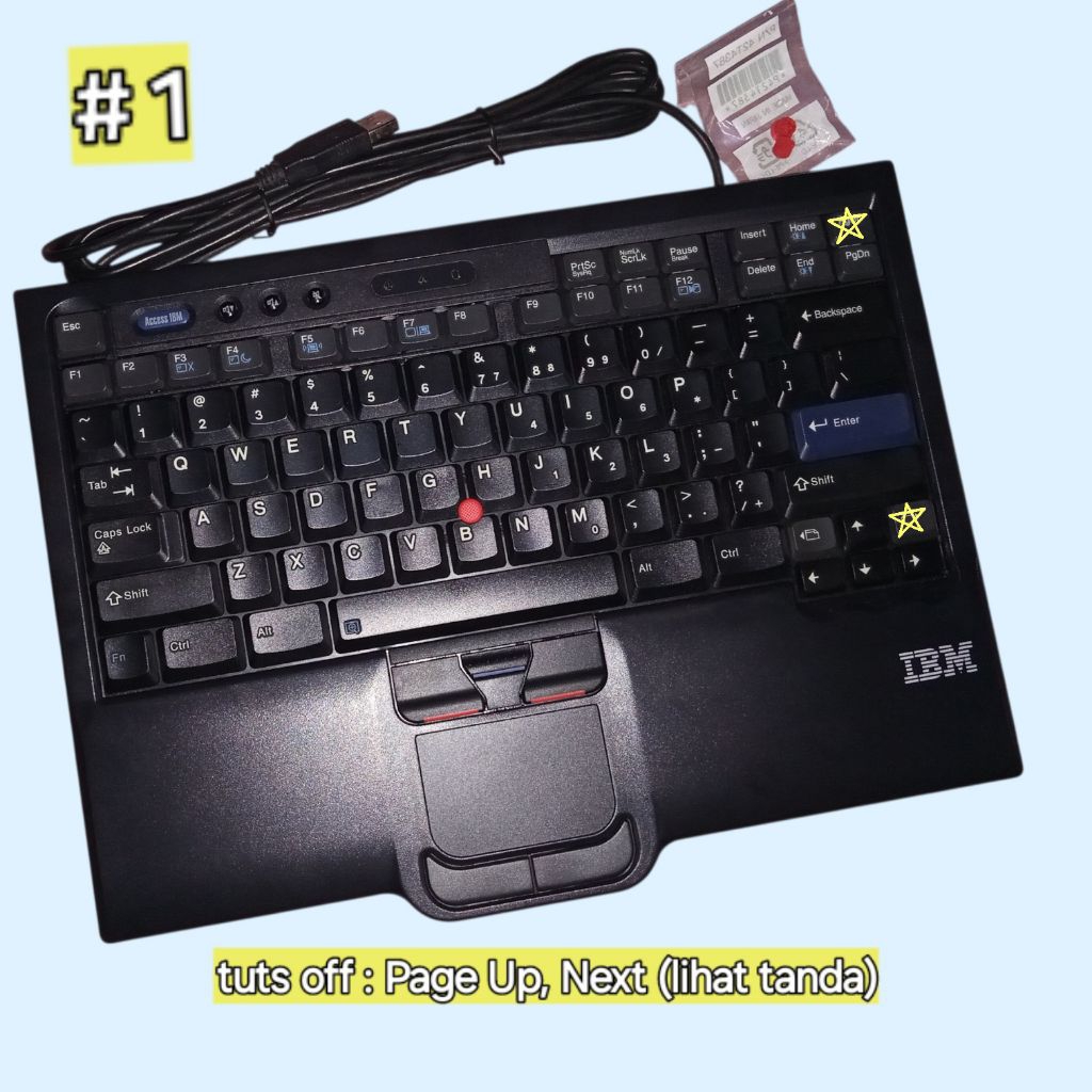 IBM/Thinkpad UltraNav USB Keyboard (ada minus)