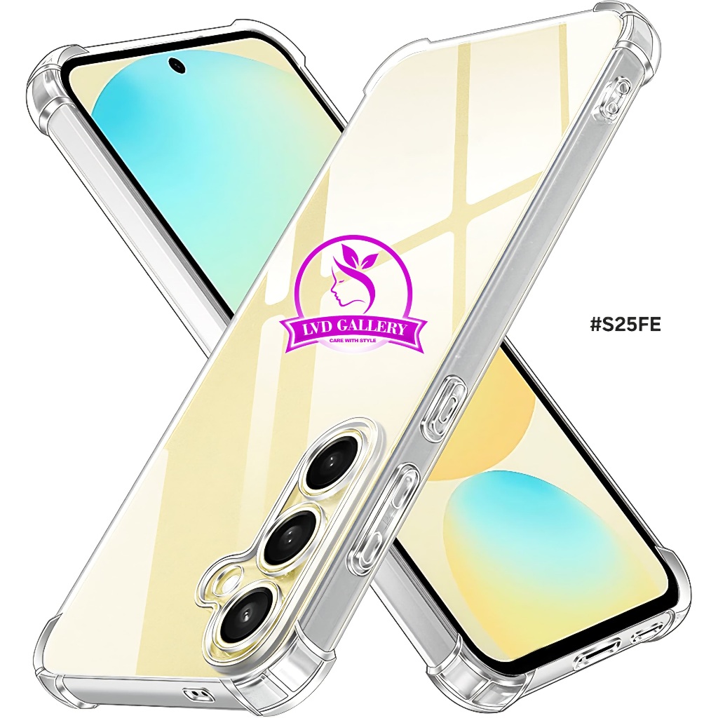 Samsung S25 FE Samsung S25 Samsung S25 Plus Samsung S25 Ultra  Softcase Airbag Anticrack Shockproof 