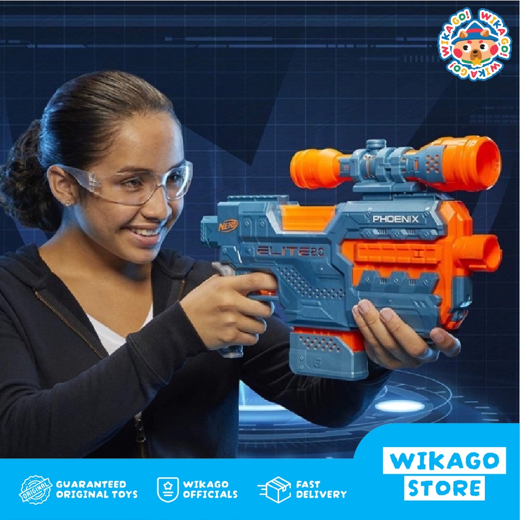 NERF Elite 2.0 Phoenix CS 6 Motorized Blaster Darts Gun