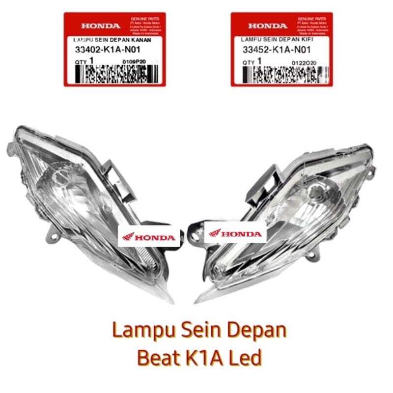 S2 3345AK1AN01 33402K1AN01 FRONT WINKER R/L RITING DEPAN SEIN DEPAN KIRI KANAN BEAT K1A LED ECO HARG