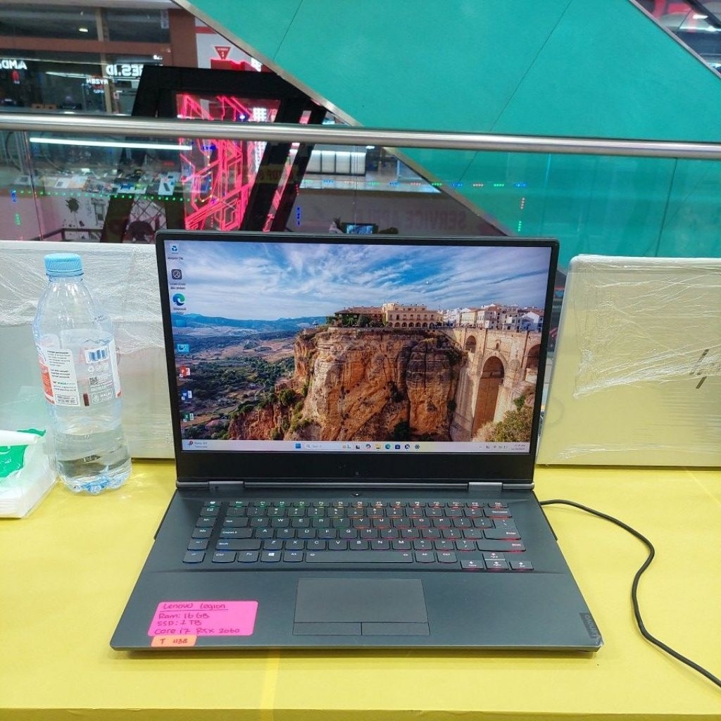 laptop lenovo legion Y740 15IRHg core i7 9750H ram 16gb ssd 1tb rtx 2060 1136