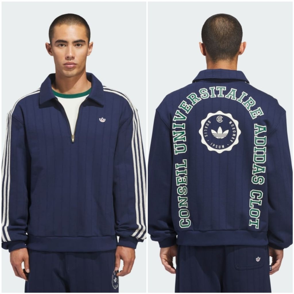 AD x CLOT Quarter Zip Sweatshirt and Sweatpant by Edison Chen