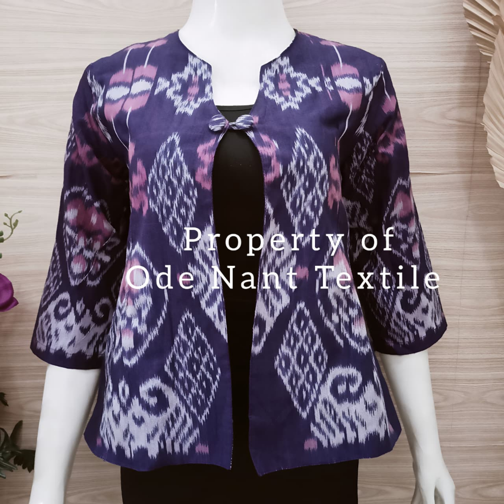 BLAZER ATASAN ENDEK TENUN KANTOR WANITA / BLAZER ENDEK WANITA / BAJU ENDEK WANITA KANTOR - RIA