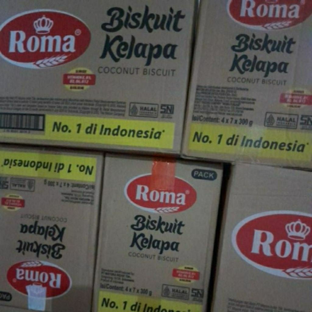 Roma kelapa 1 karton/dus