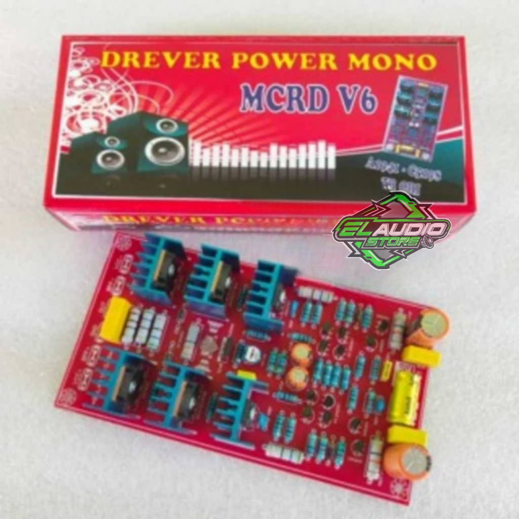 Kit Driver Power MCRD V6 Balap Low Sub Komponen Ori