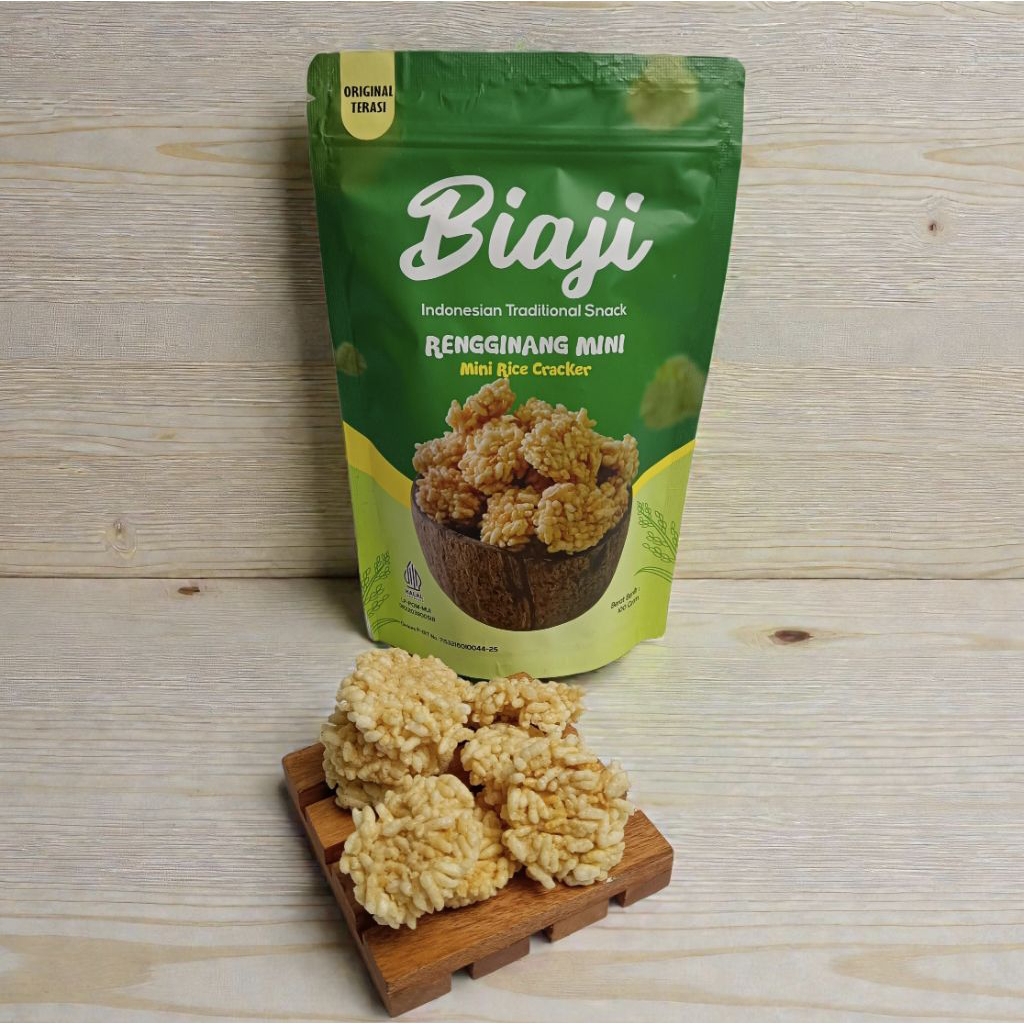 Biaji - Rengginang Matang Rasa Terasi 100gr