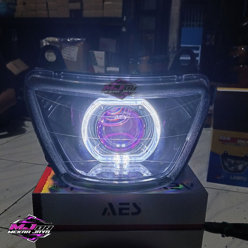 REFLEKTOR NINJA RR OLD SET BILED AES EXPERIENCE 70 WAT SUPER TERANG LENGKAP RELAY