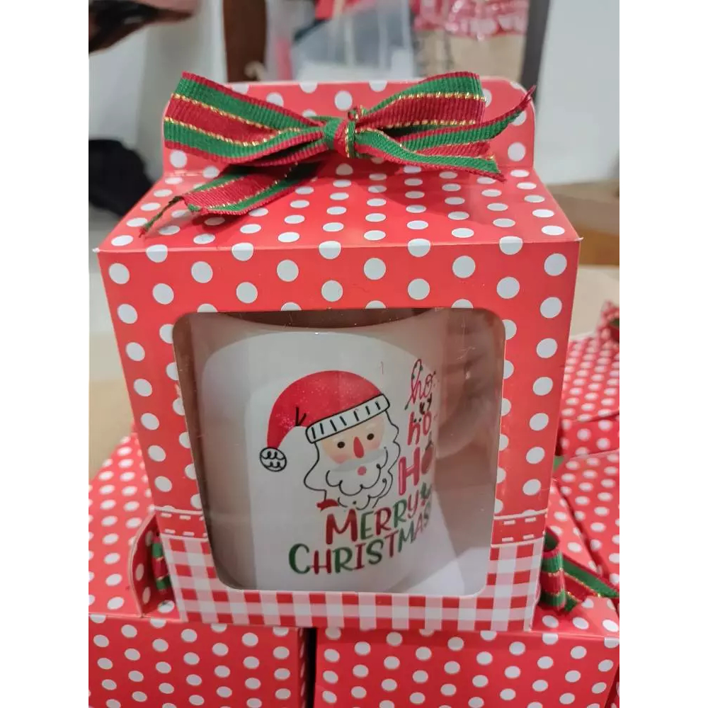 Kotak Souvenir MUG Gelas Handuk Bingkisan Snack Hampers Anak Grosir 10x11x12 cm Unike Malang