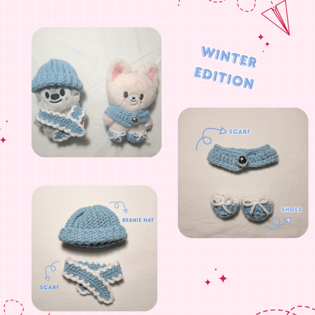 Winter Edition Skzoo 10cm | 10cm doll crochet
