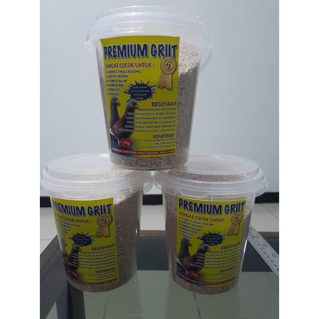 [Kemasan Baru] Premium Griit 1kg Kemasan Baru