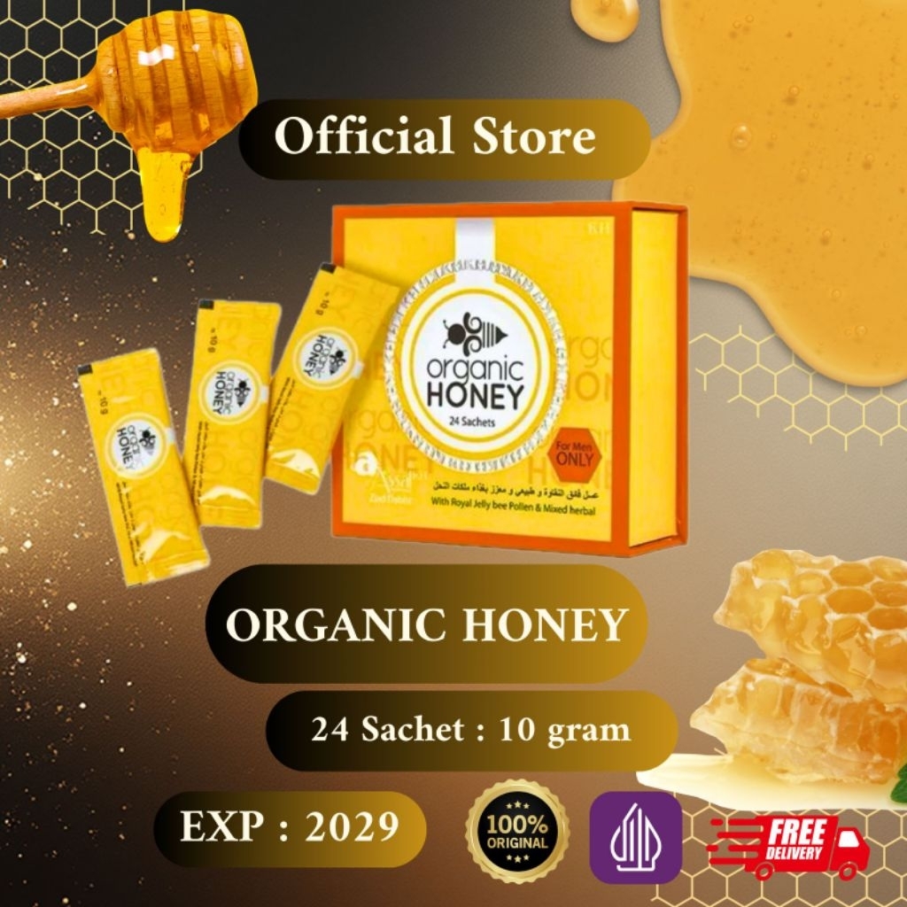 Organic Royal Honey Original Box 24 Sachet