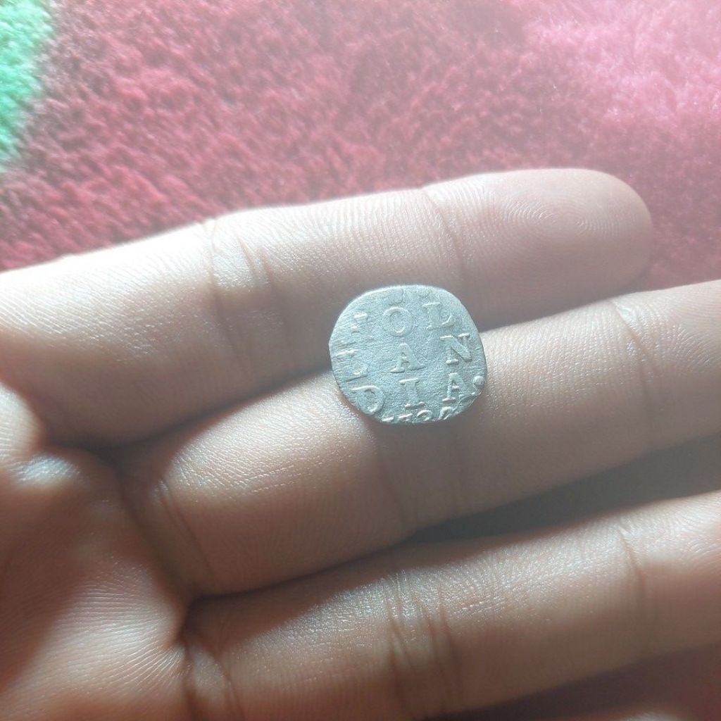 Koin perak belanda 2 stuiver 1734. Temuan sulawesi