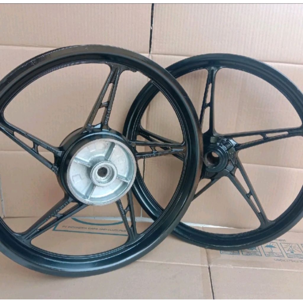 VELG/PELEK DEPAN BELAKANG MOTOR YAMAHA JUPITER Z BURHAN JUPITER Z1 ROBOT VEGA ZR VEGA NEW COPOTAN OR