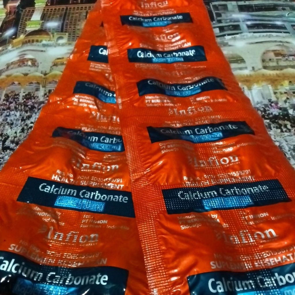 Calcium carbonate -10 tablet