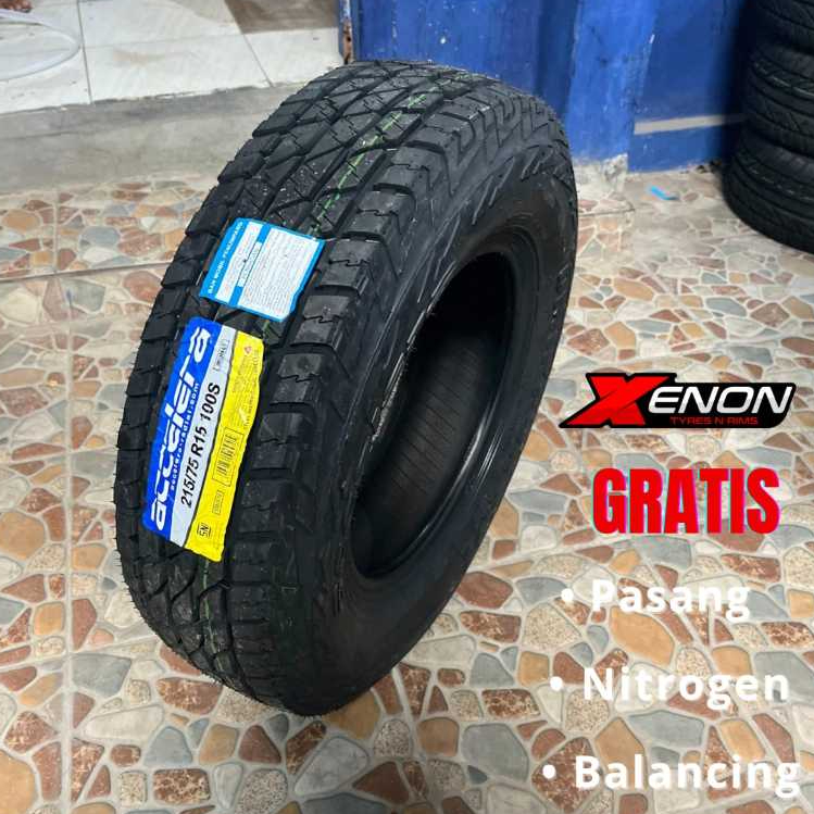 Ban Mobil ACCELERA OMIKRON AT 215 75 R15 100S || Ban Mobil Offroad Rush Terios Innova 215/75 R15