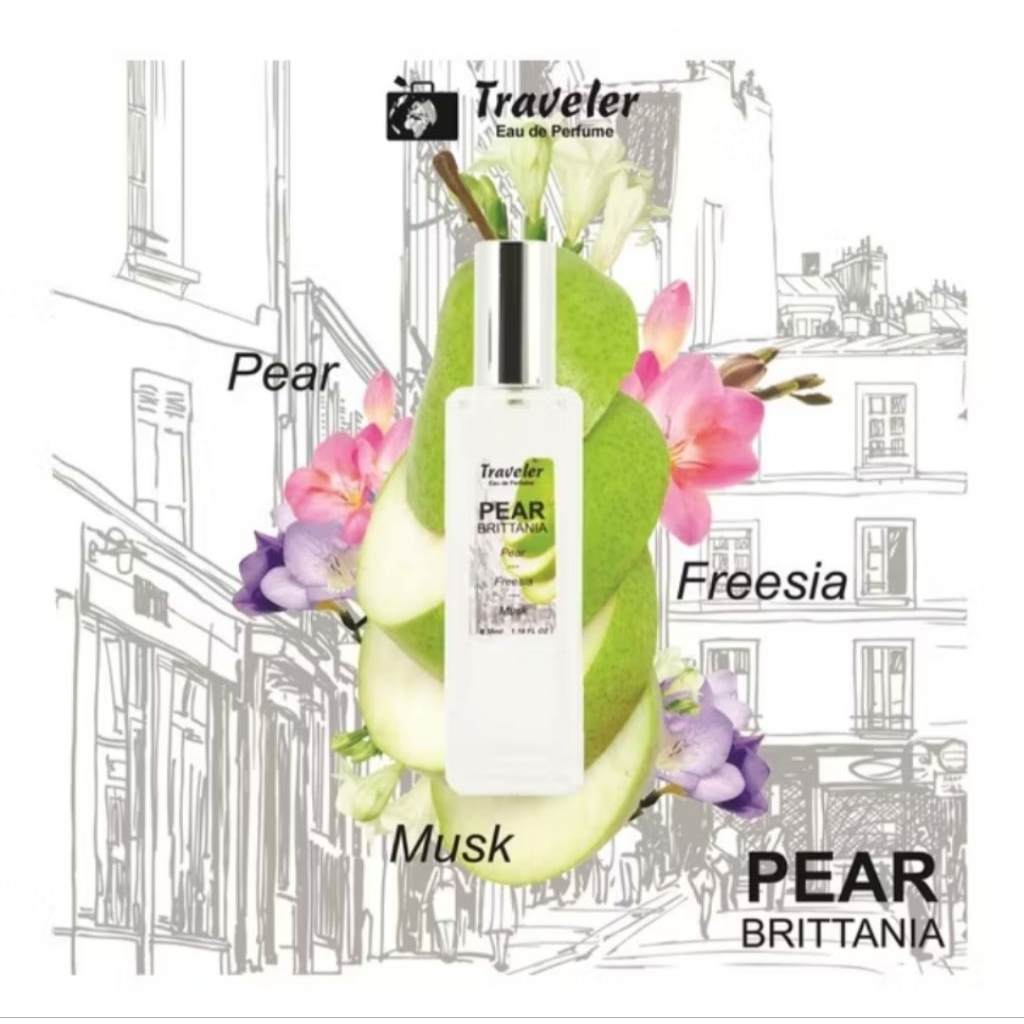 Traveller asco / parfum asco / asco parfum traveller / Paris Rouge / Pantai paradis / parfum travell