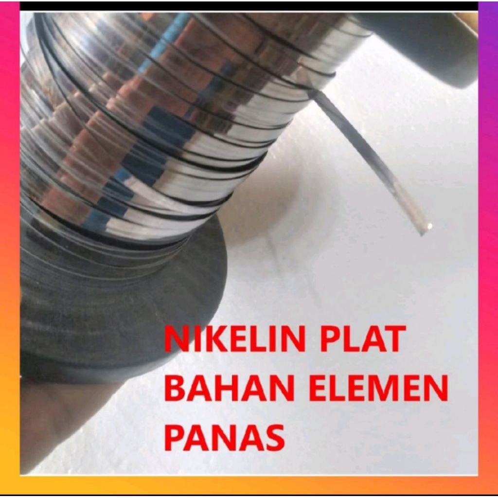 KAWAT NIKELIN PIPIH 0,3 X 4 ( tebal 0,3/lebar 4mm )