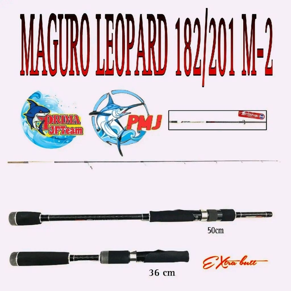 Joran Maguro Leopard sambung bawah