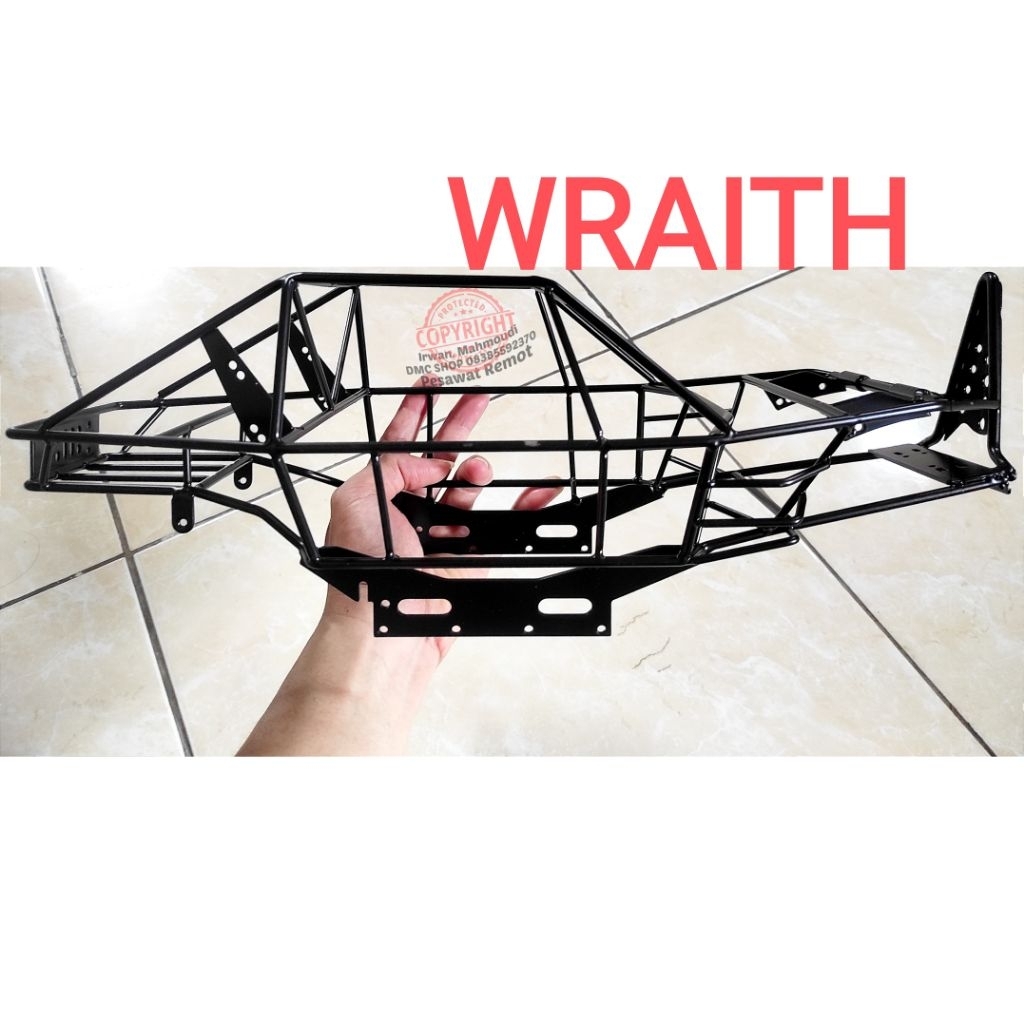 Sasis Tubular Full Metal Tubing RC Adventure 1/10 AXIAL Wraith Chassis