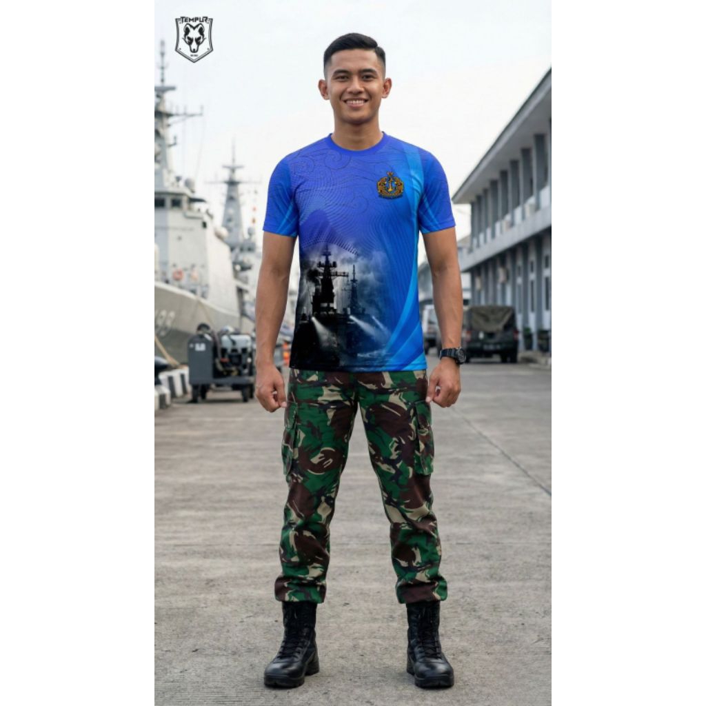 Jersey TNI / TNI-AL / MABES TNI, Full Printing