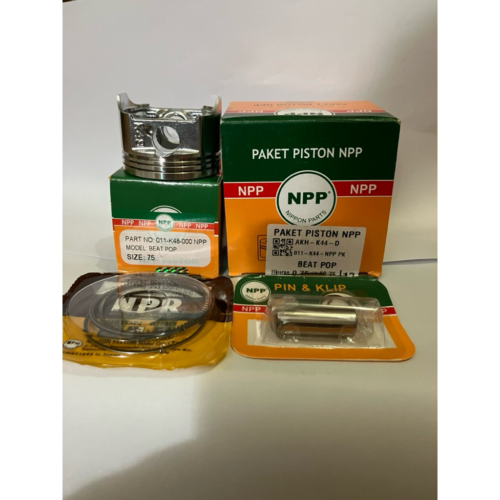 NPP Beat PoP EsP Fi Injeksi K44 Piston Seher Set Kit STD 25 50 75 100 125 150 175 200