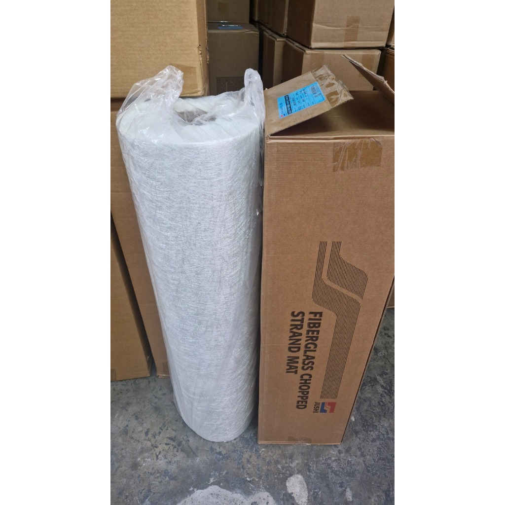 Serat Fiberglass Mat merk JUSHI kemasan 1 roll kualitas terbaik