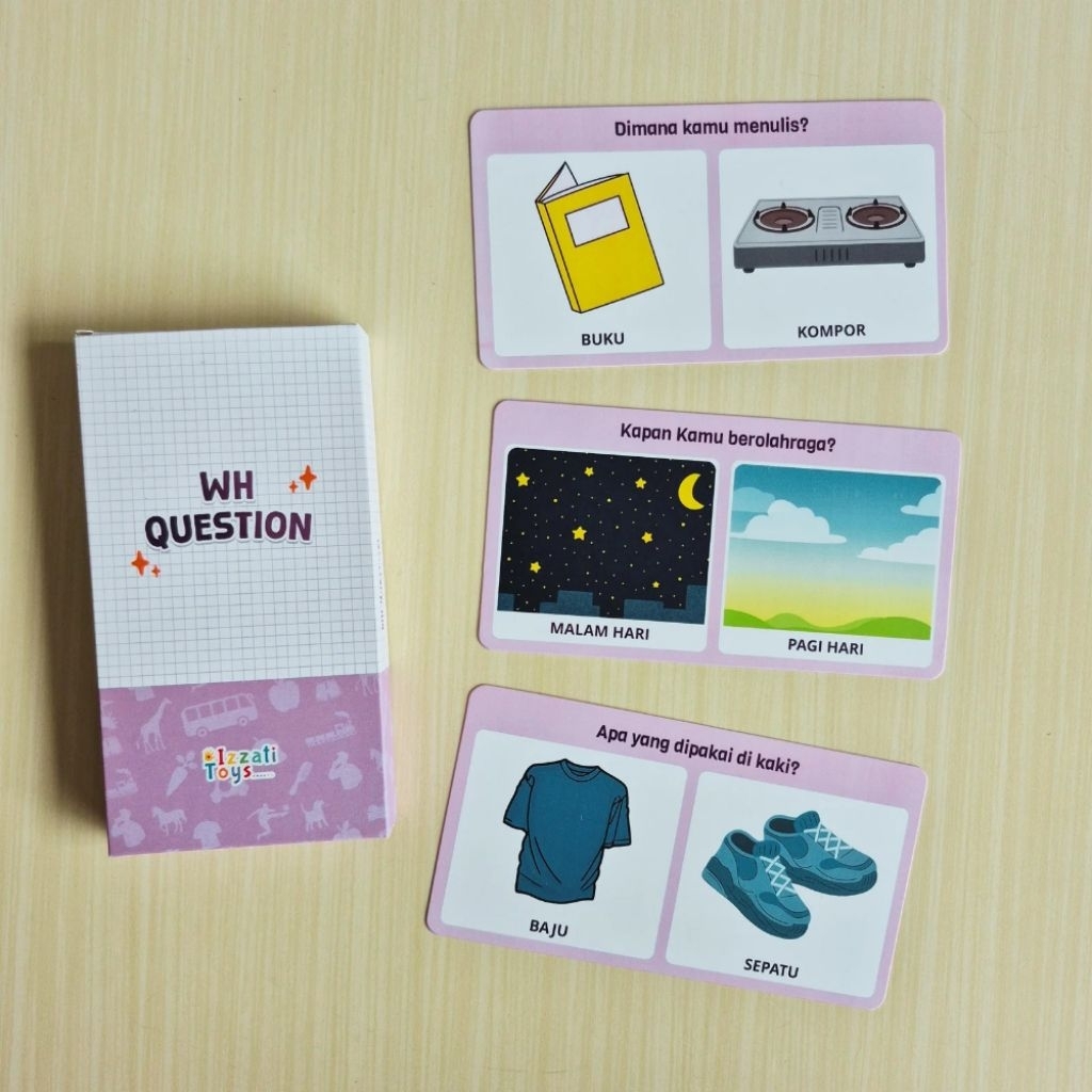 WH Question - Flashcard WH Question