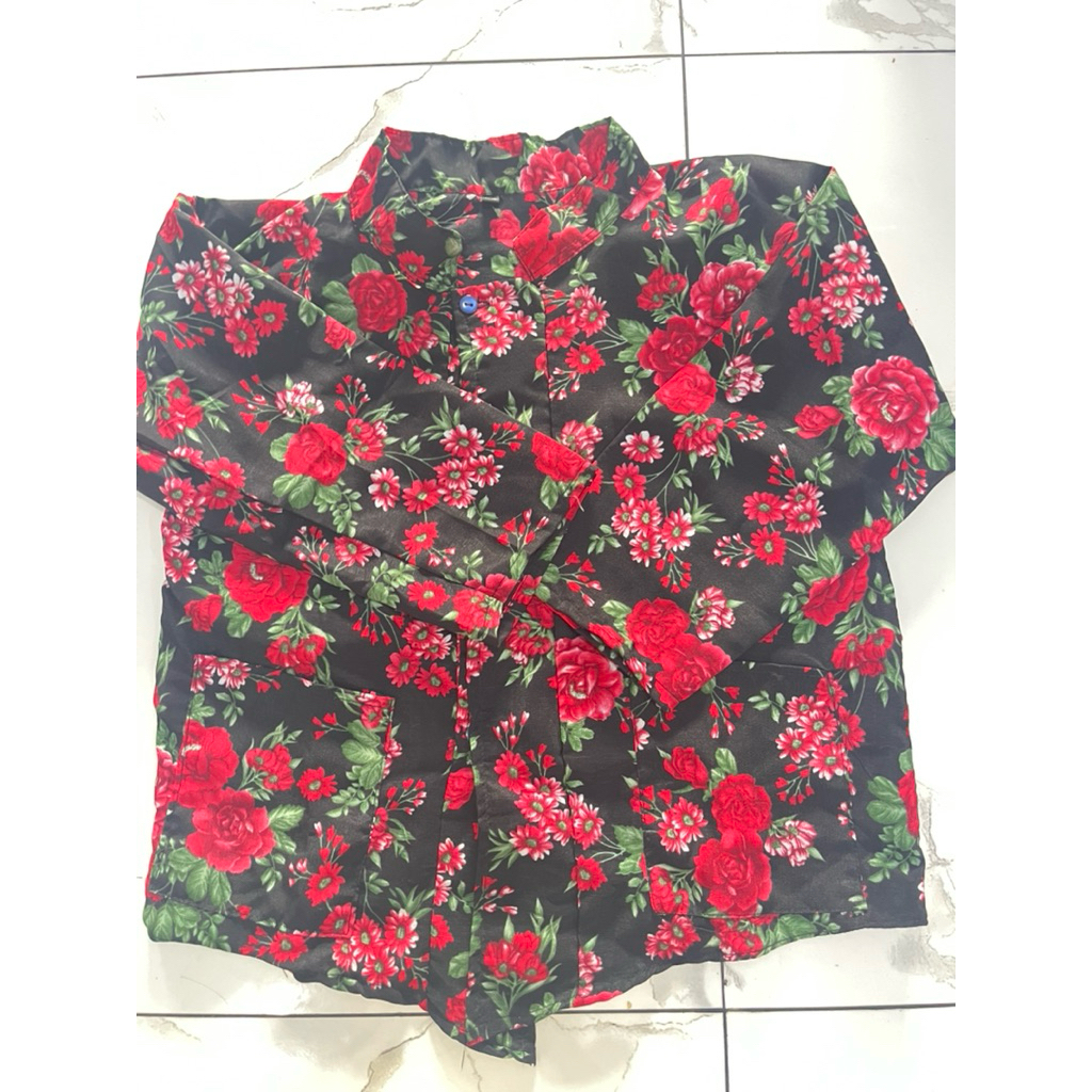 surjan motif kembang anak/surjan bunga anak